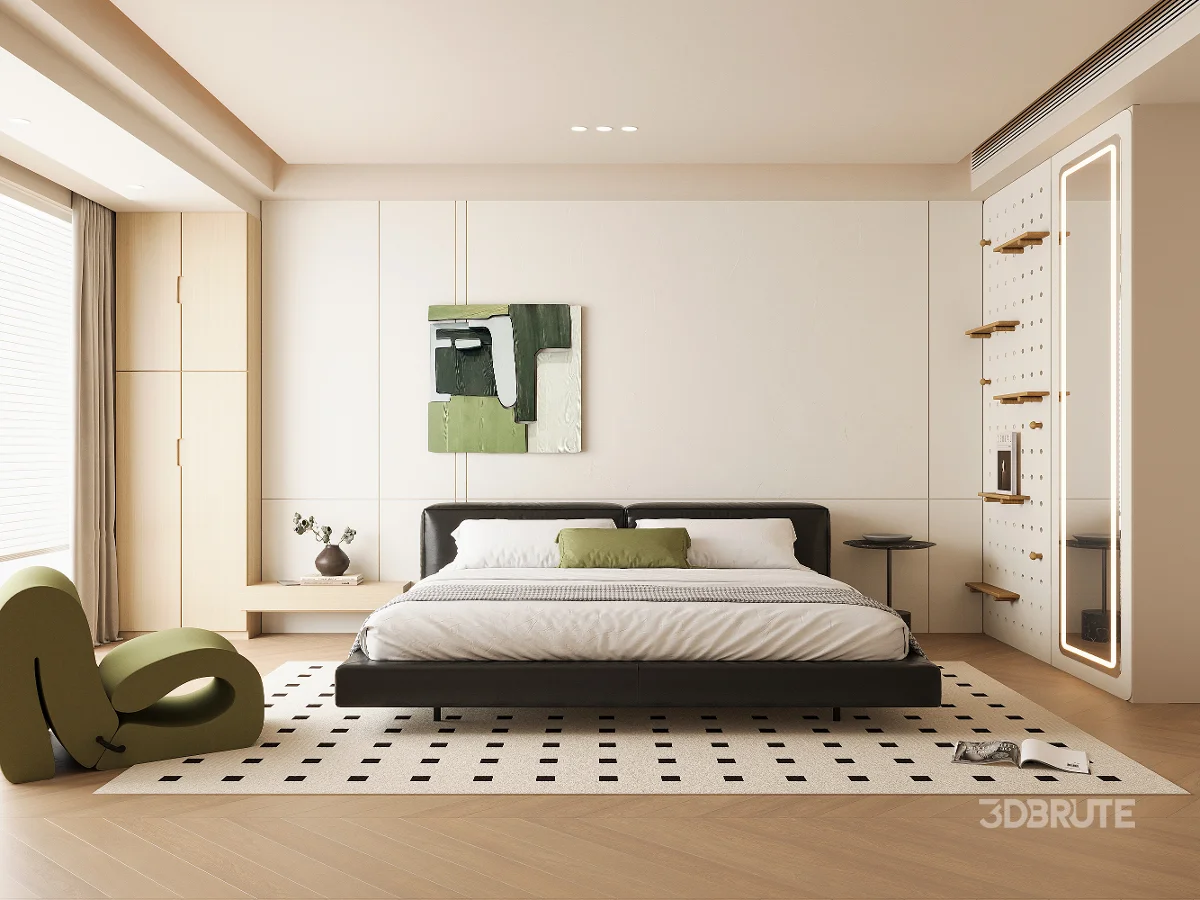 Modern bedroom Image 1