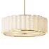Pleated Drum Shaded Chandelier - Thumbnail 2