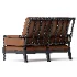 Spindle Settee Old Hickory Tannery - Thumbnail 2