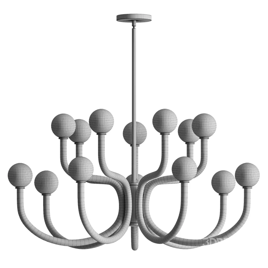 Matteo Joelle 14 Light Chandelier Image 3