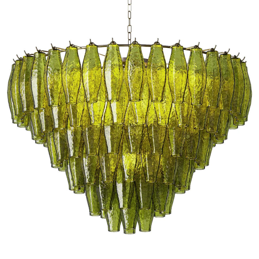 Venini Murano Glass Chandelier Image 3