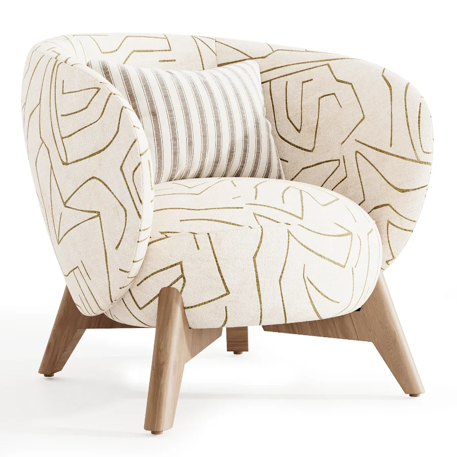 Tilar Blue Matting Chair Image 6