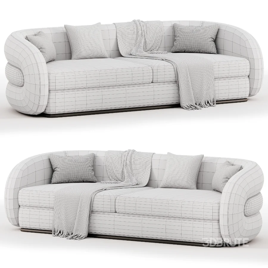 Verona Soffgrupp Beige Guld Sofa Image 7