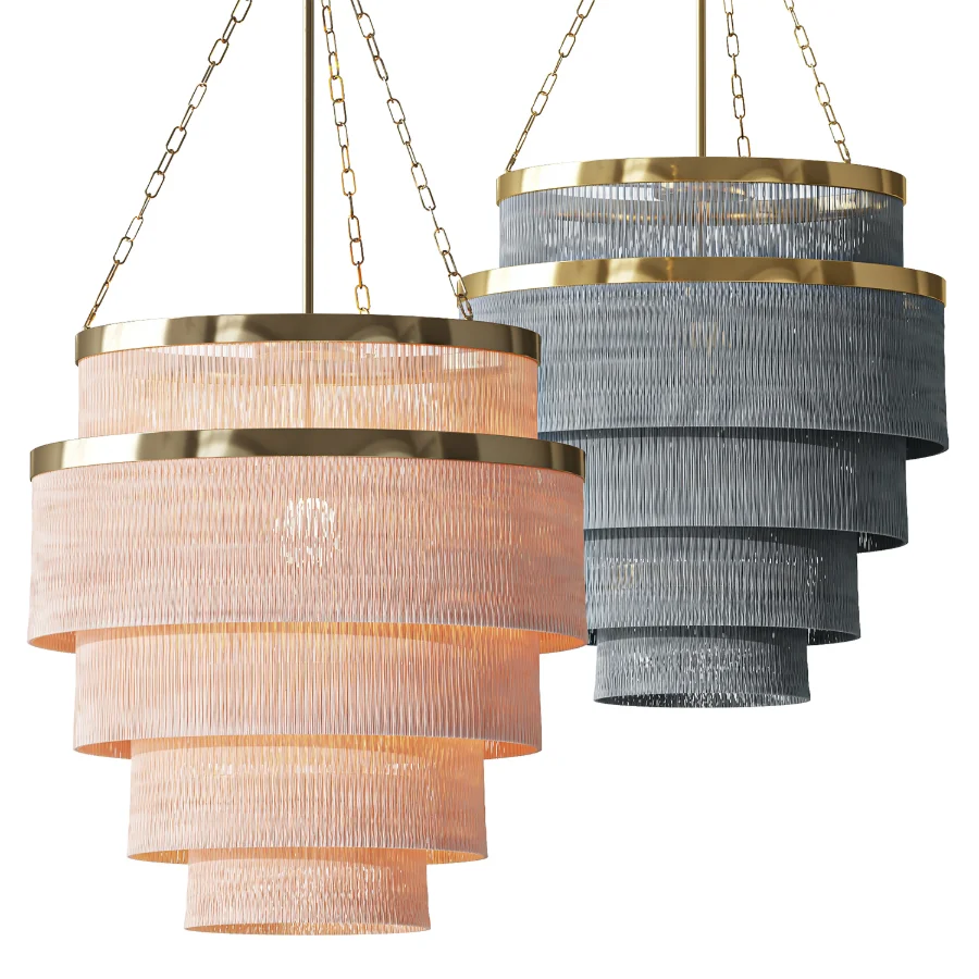 Aloha Fringe Chandelier Image 1