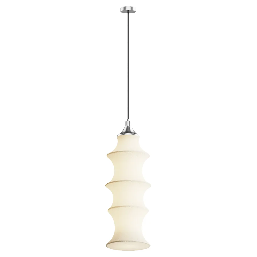 Yael 4 Silk Pendant Light Image 3