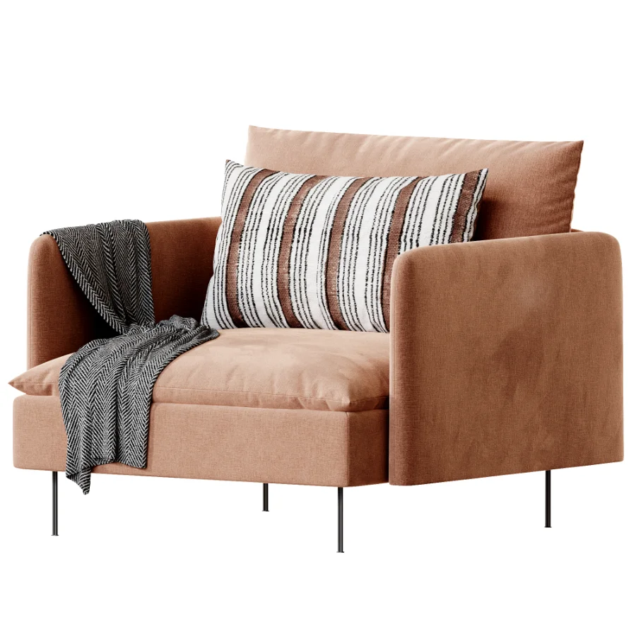 Kelinge rust Armchair Image 2