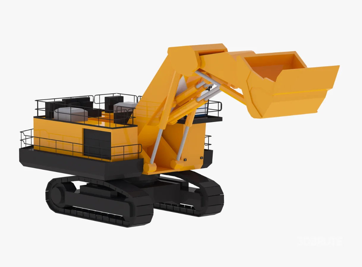 Excavator Construction EX5500 Simplified Image 2