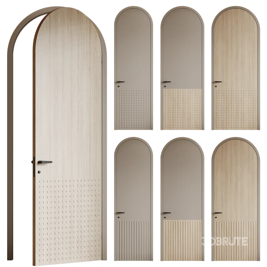 Interior arched doors Image 1