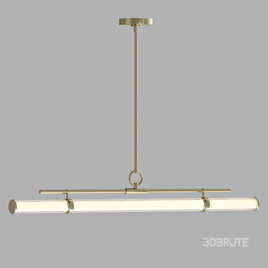 Riven LED Linear Suspension Image 3