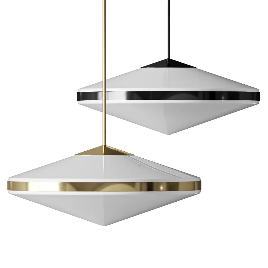 Elayna Polished Brass Pendant Light Image 2