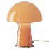 Danish Orange Glass Table Lamp - Thumbnail 3