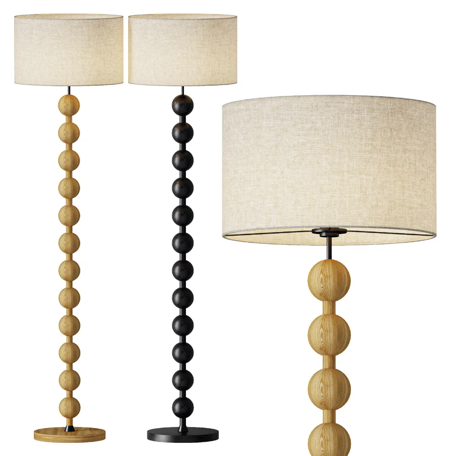 Hugo Barbell Floor Lamp Image 1