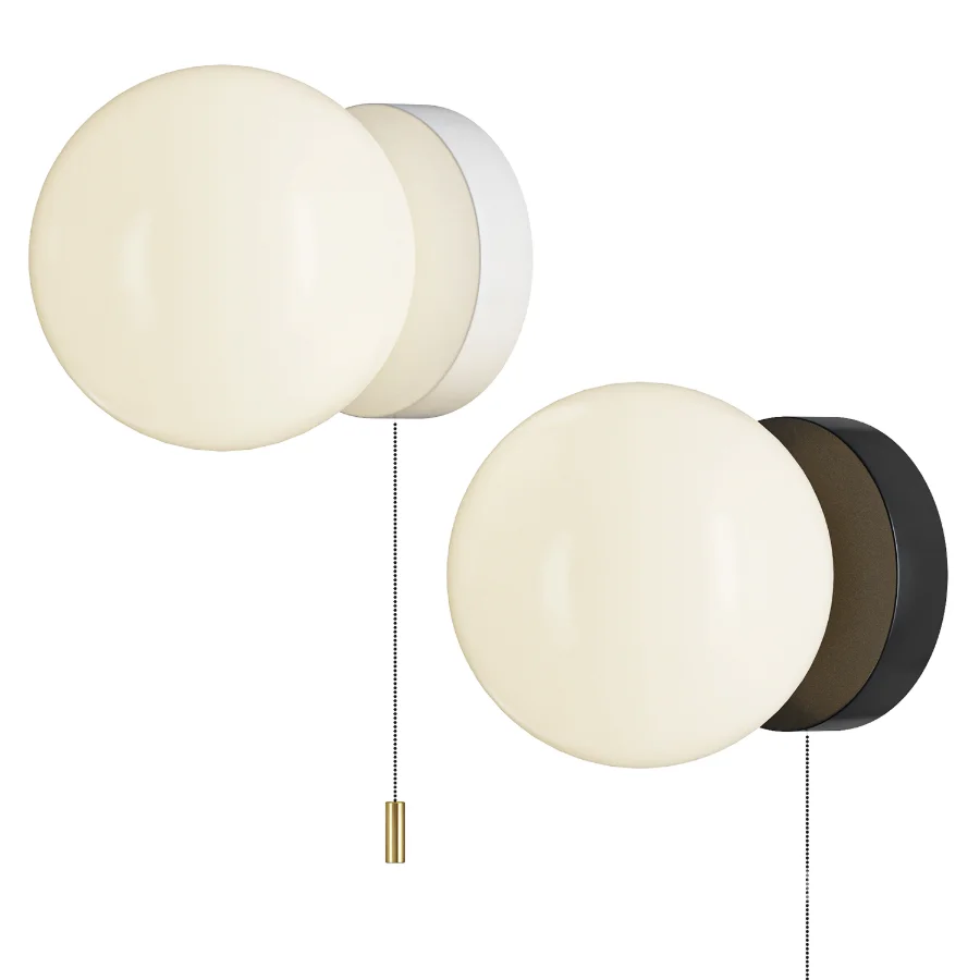 Wall Light Sconce Globe Image 1