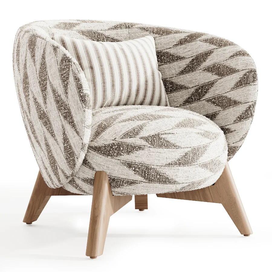 Tilar Blue Matting Chair Image 4