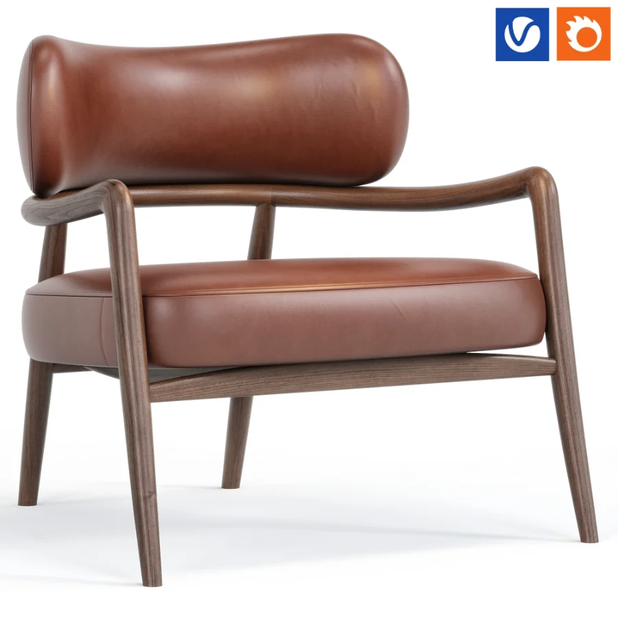 Botero Lounge Armchair By Portersgray Image 1