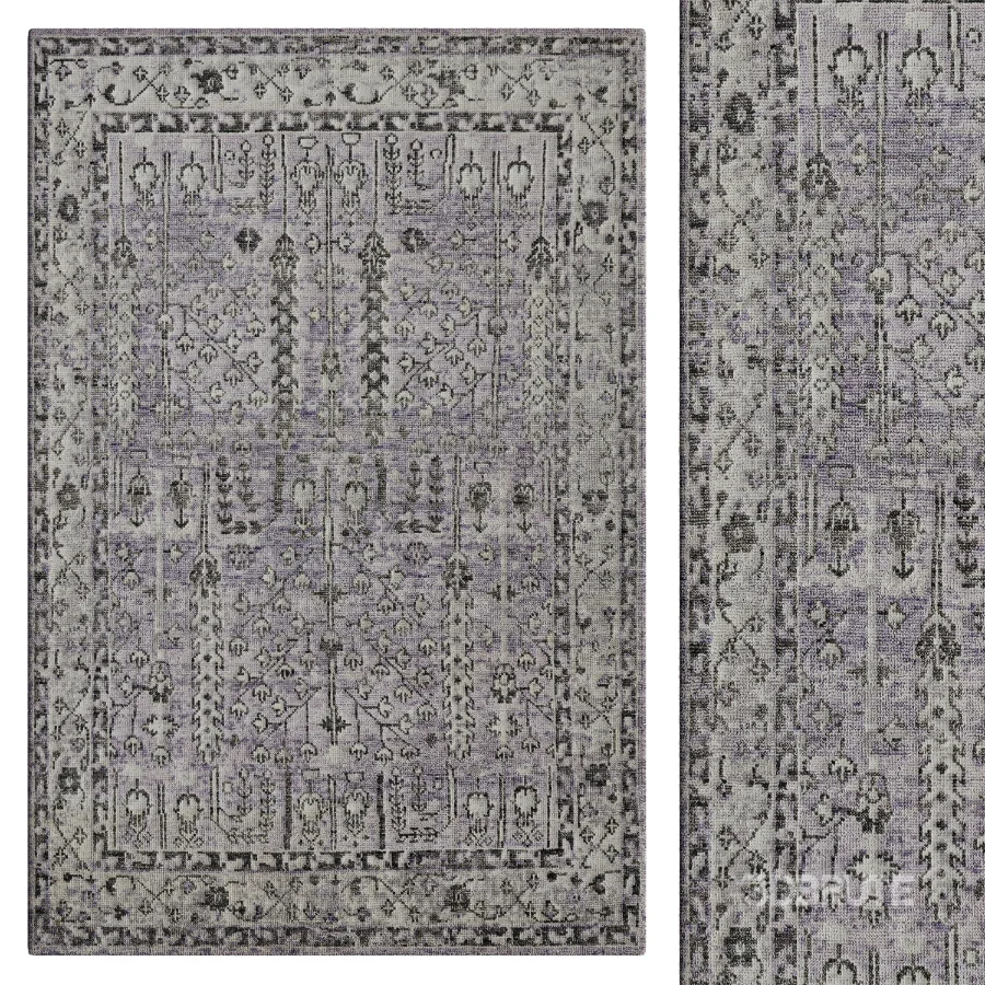 Jaecee Wool Oriental Area Rug Image 1