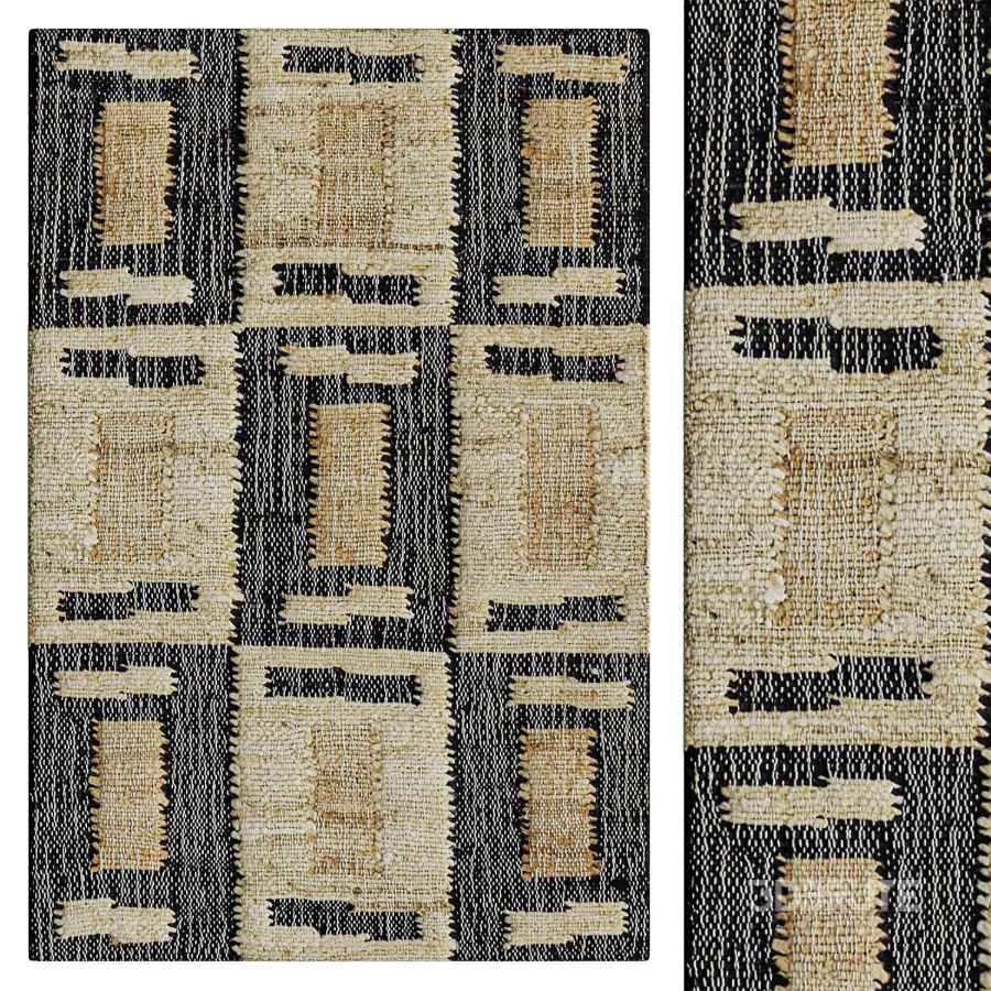 Cassia Handwoven Jute Rug Image 1