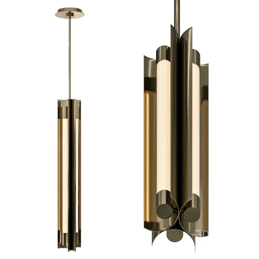 Carson Four Pendant Light Narrow Image 3