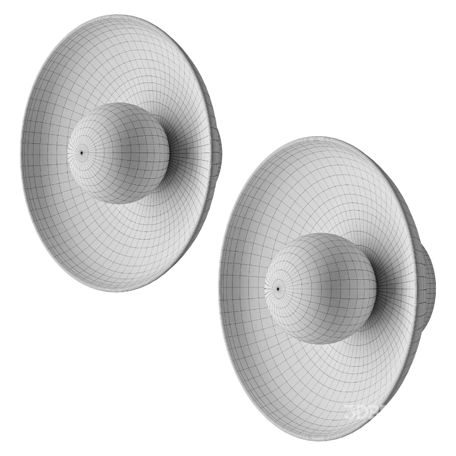 Ceramic Dish Wall Sconces Image 4