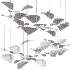 Wave Floating Leaf Chandelier By Simig - Thumbnail 5