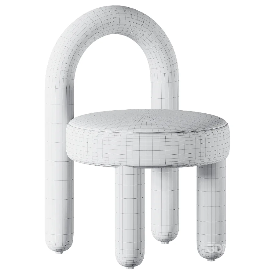 Contemporary Scandinavian chair Image 3