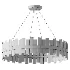Round crystal chandelier - Thumbnail 1