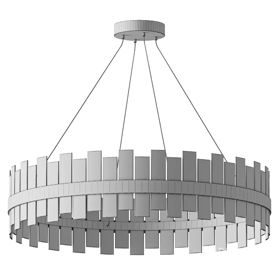 Round crystal chandelier Image 1