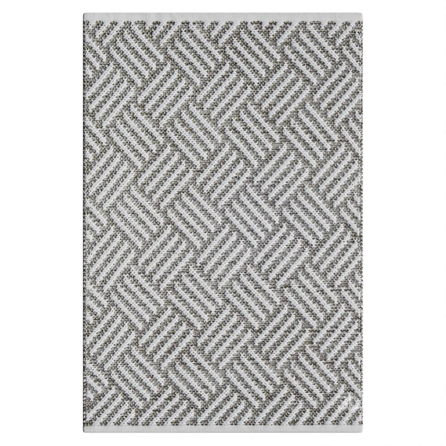 Crisscross Platinum Handwoven Indoor Image 2