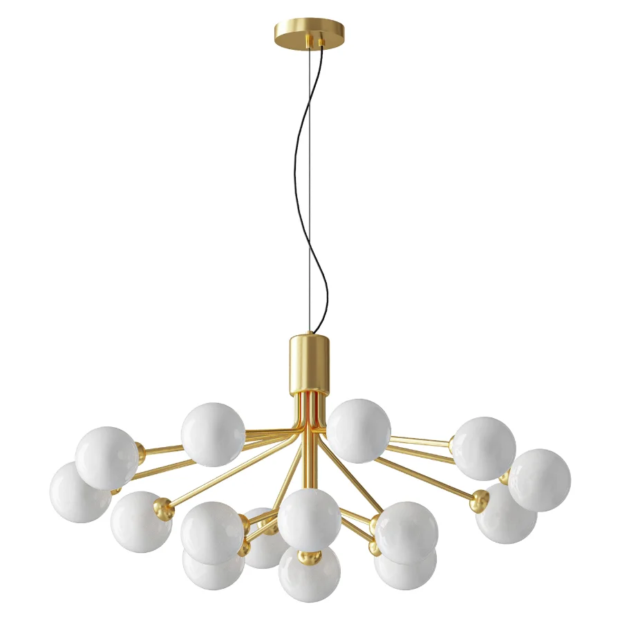 Possini Euro Davina LED Sputnik Chandelier Image 2