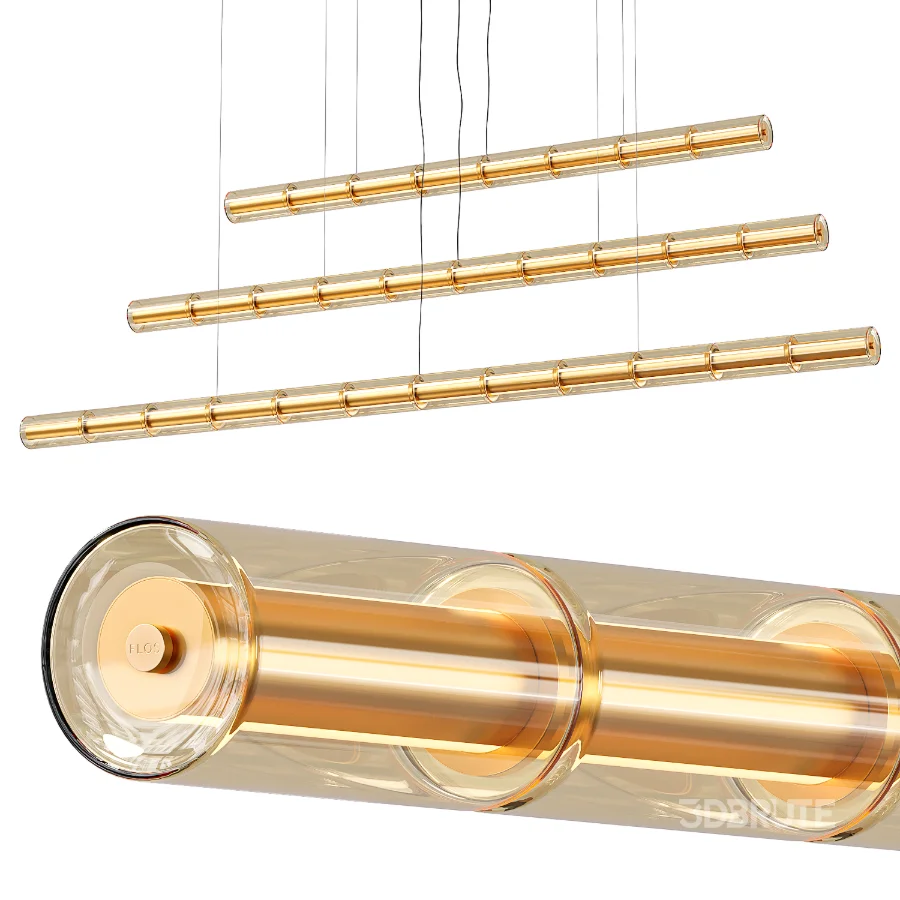 Flos Luce Cilindrica Pendant Lamps Image 1