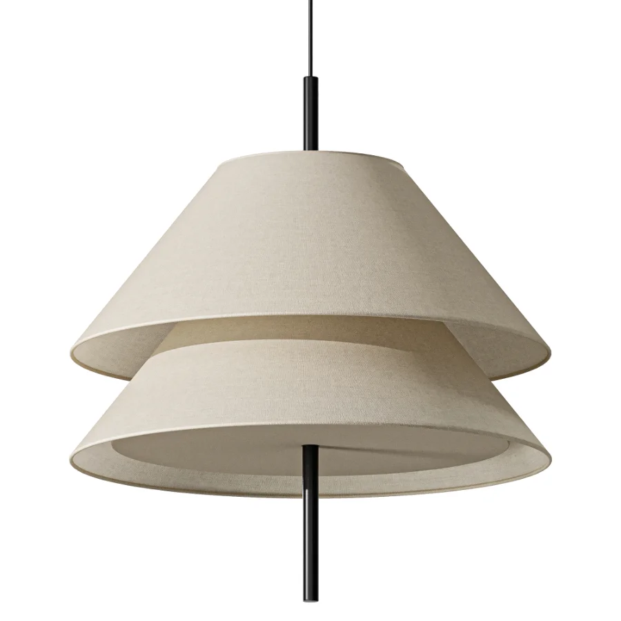 Kobi Double Drum Pendant Image 1