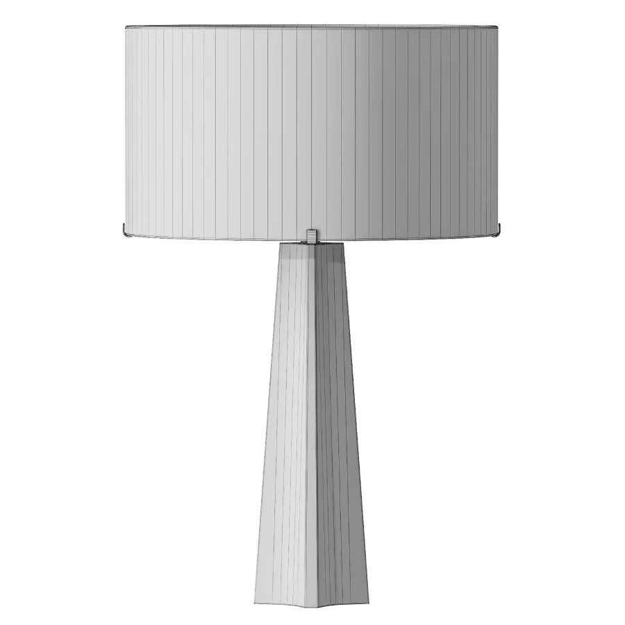 Isla Bronze Triangle Table Lamp Image 2