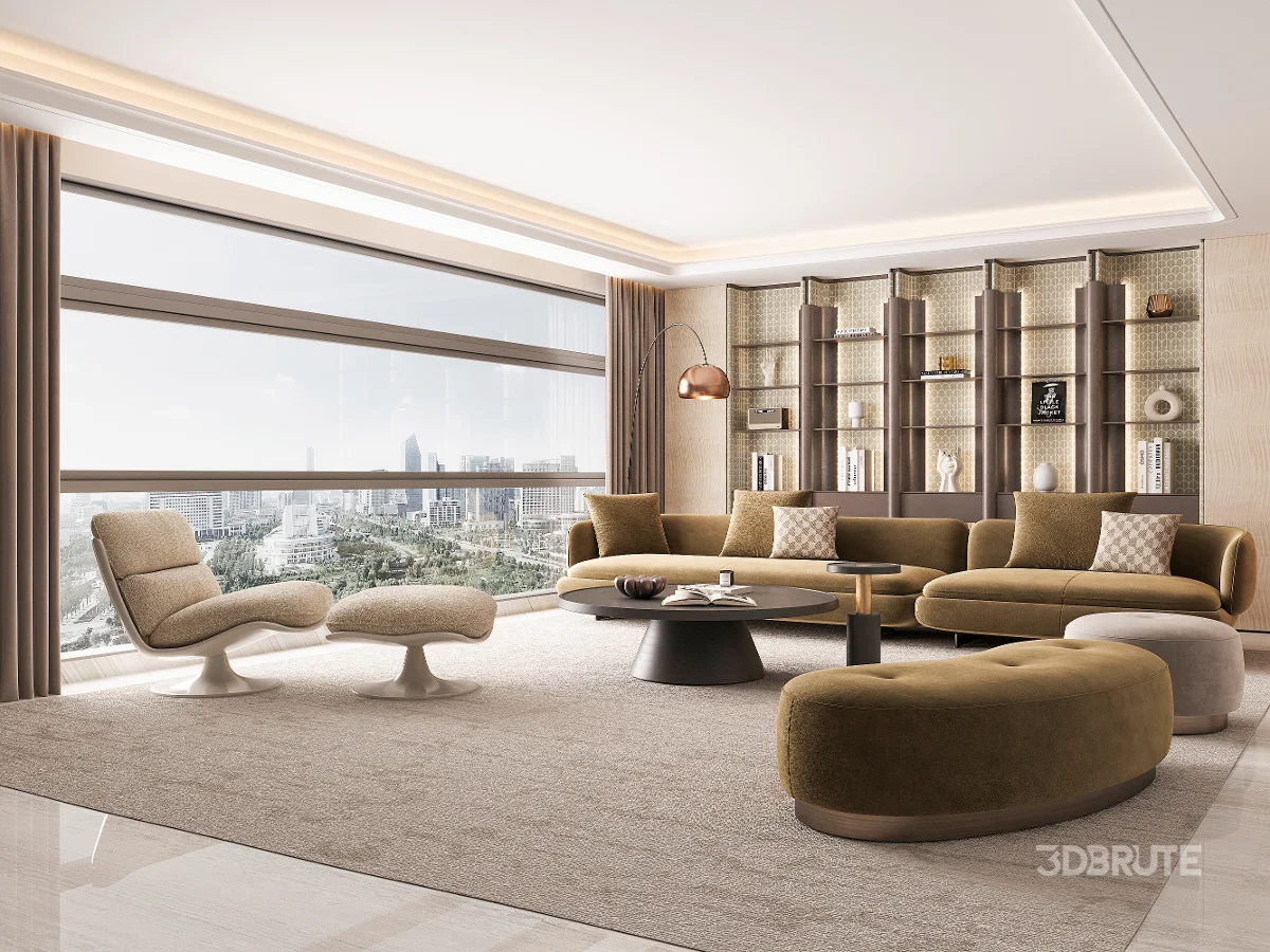 modern living room Image 1