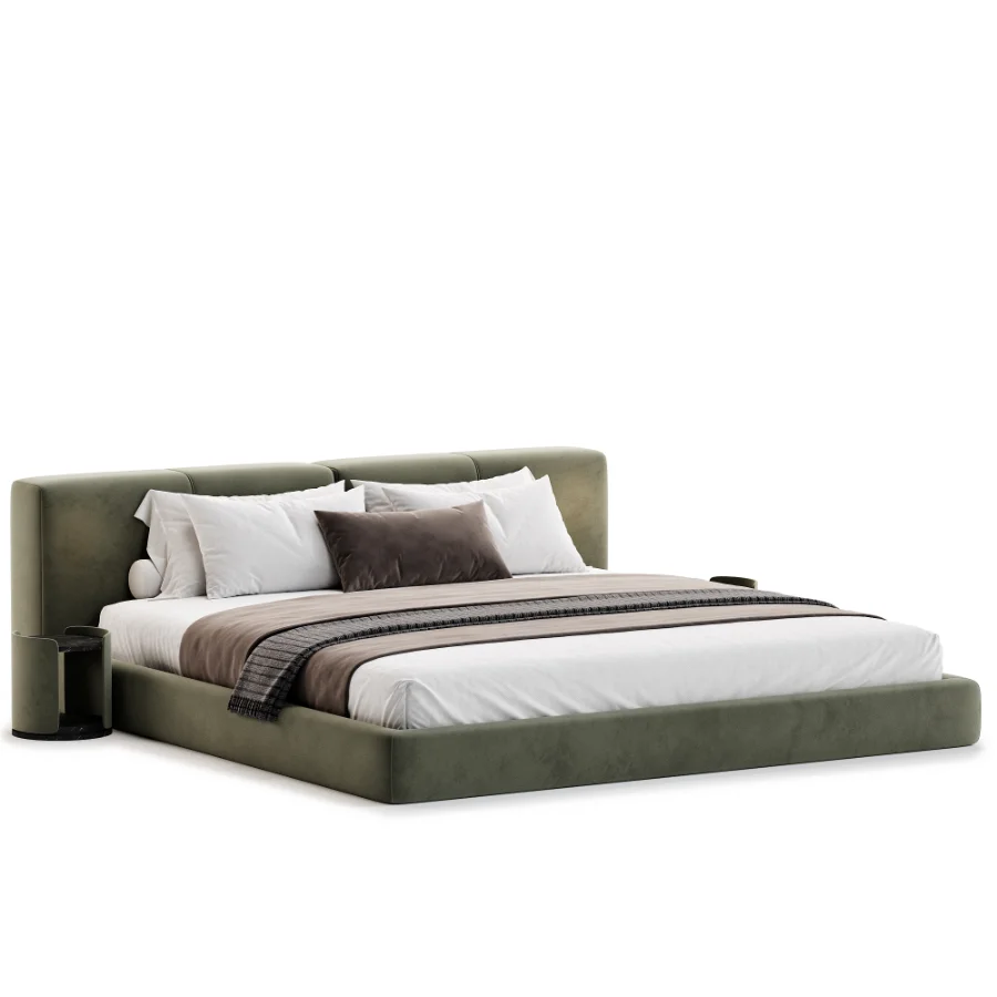 Lazy Bed with Horizontal Modern Image 3