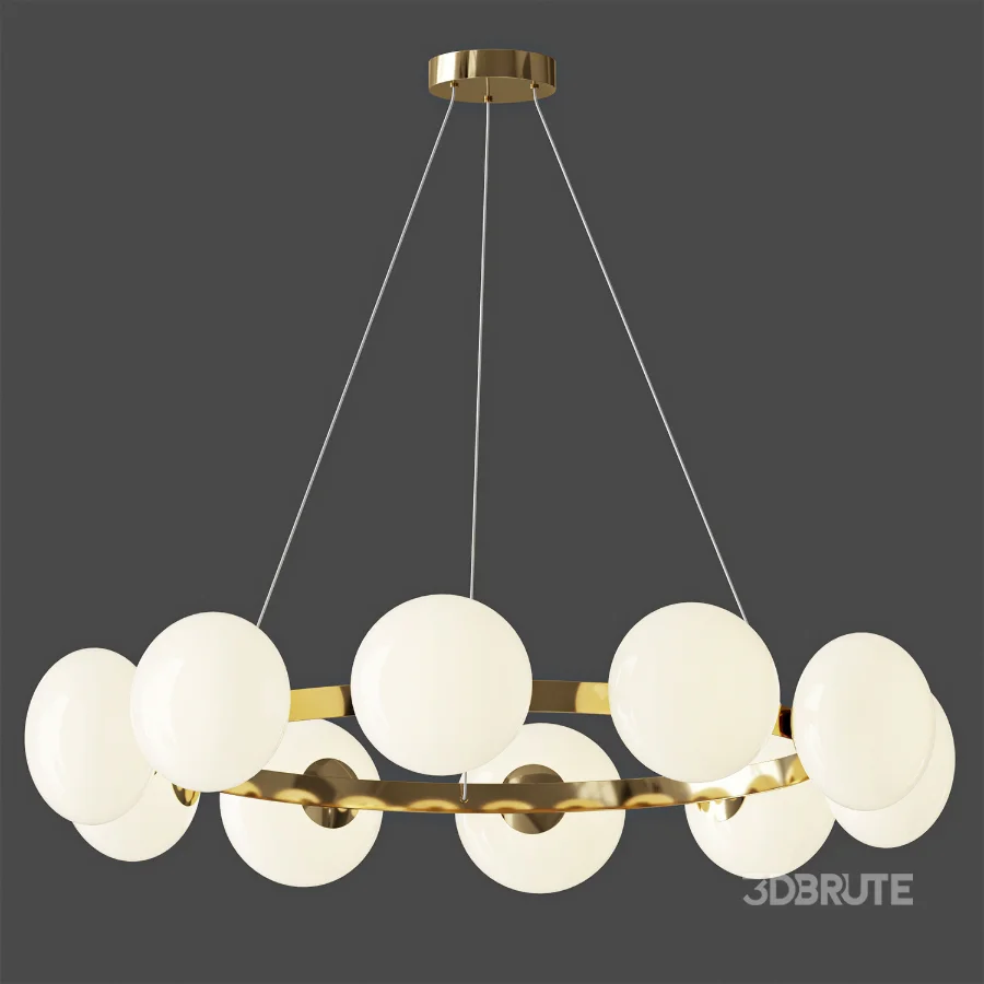 CB2 Curie Chandelier Image 1