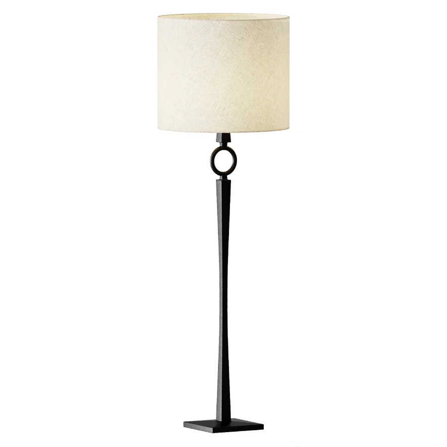 Easton Forged Iron Floor Lamp Image 2
