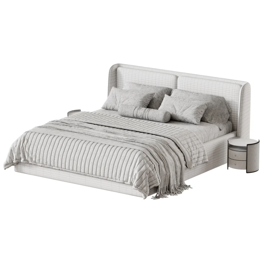 Shell Double Bed by Luzaro Image 4