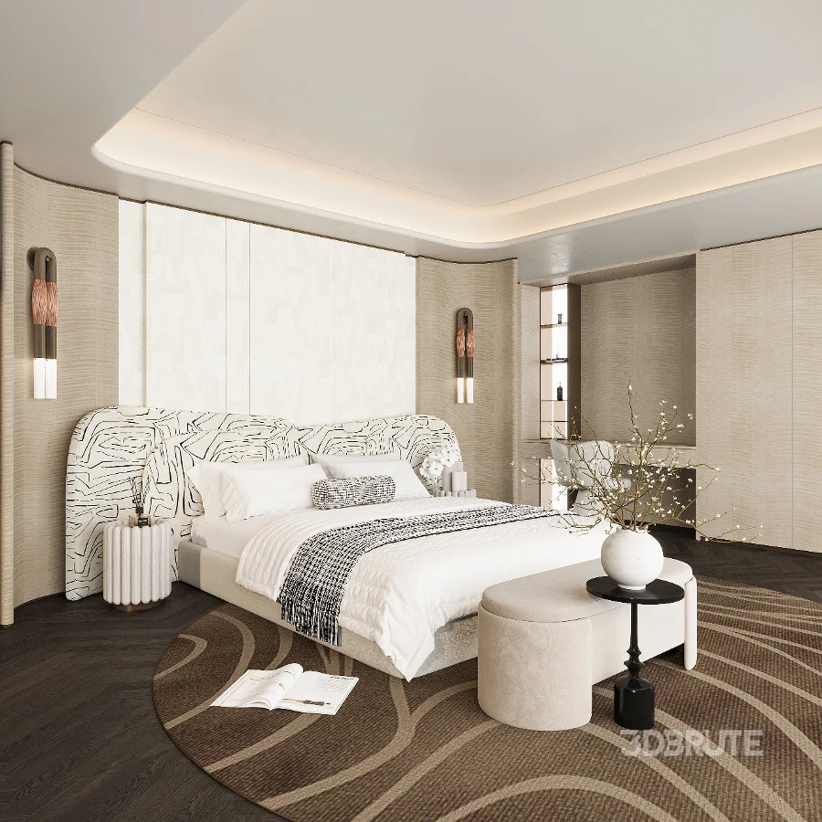 Modern bedroom Image 1