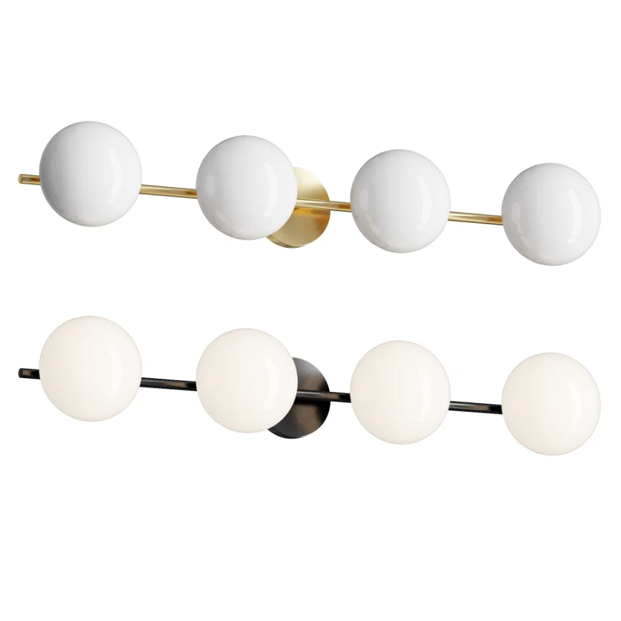 Lune Bath Sconce 4 head Image 1