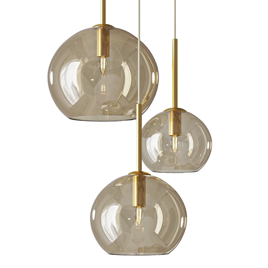 Glass Ball Cluster Pendant Lamp Raquel Image 1