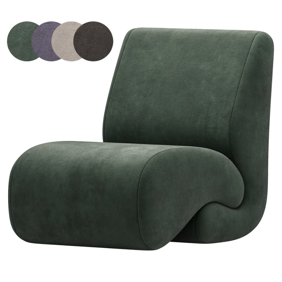 Pair Ivan Matusik lounge chairs Image 1