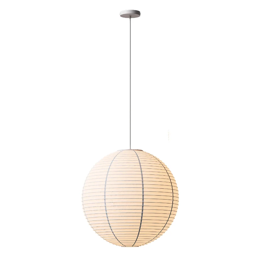 HAY Paper Shade Round Pendant Lamps Image 4