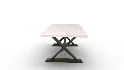 Willoughby Marble Dining Table - Thumbnail 1