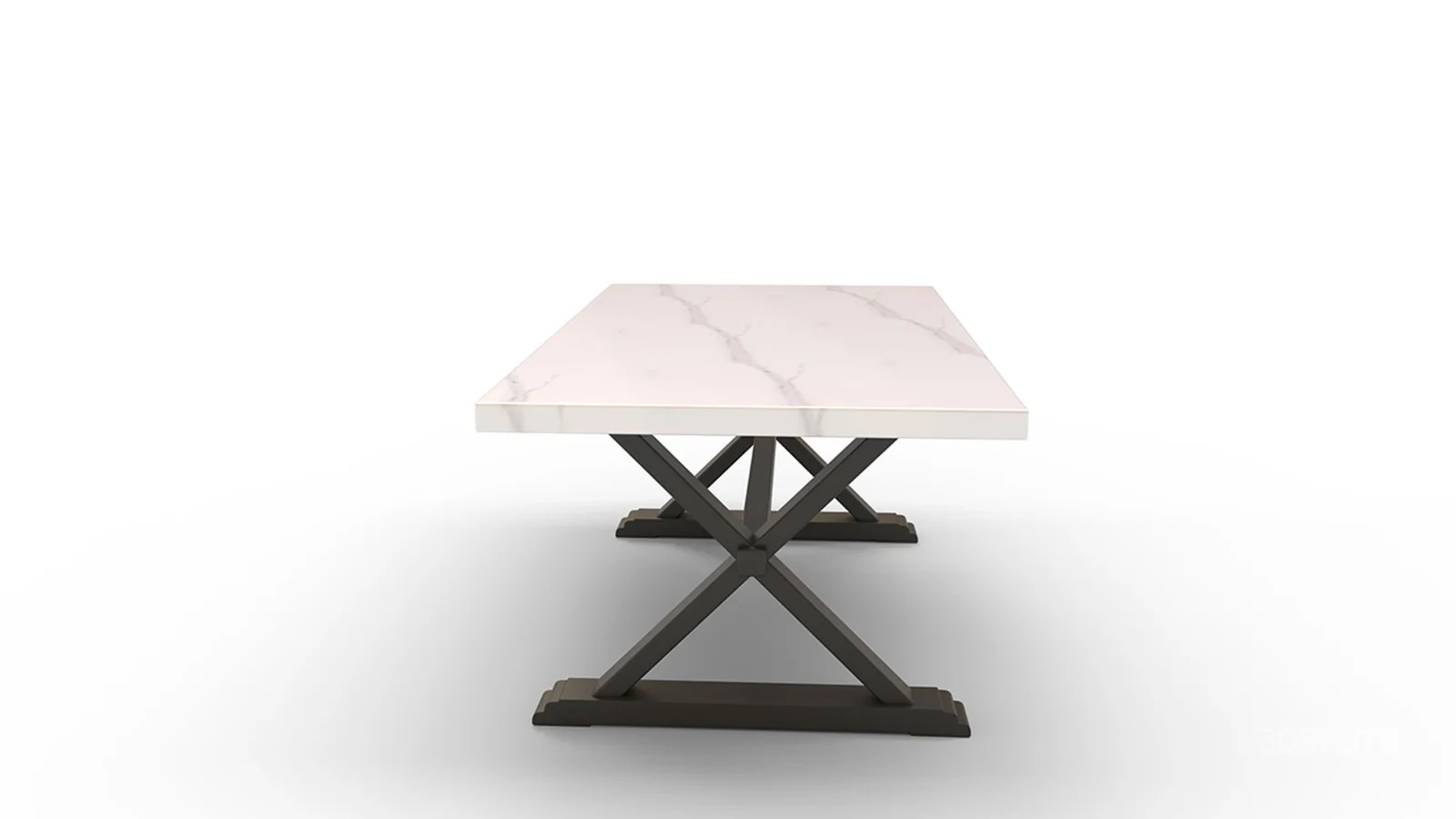 Willoughby Marble Dining Table Image 1