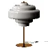 Westwing Collection Millie Glass Table Lamp - Thumbnail 2