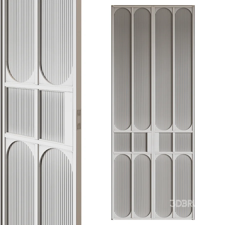Aluminum doors in a hidden frame Image 5