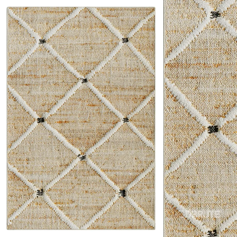 Kali Natural Machine Washable Rug Image 1