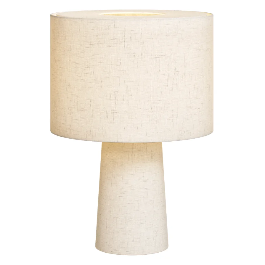 Blendra Graphic Cylindrical Form Pattern Table Lamp Image 1