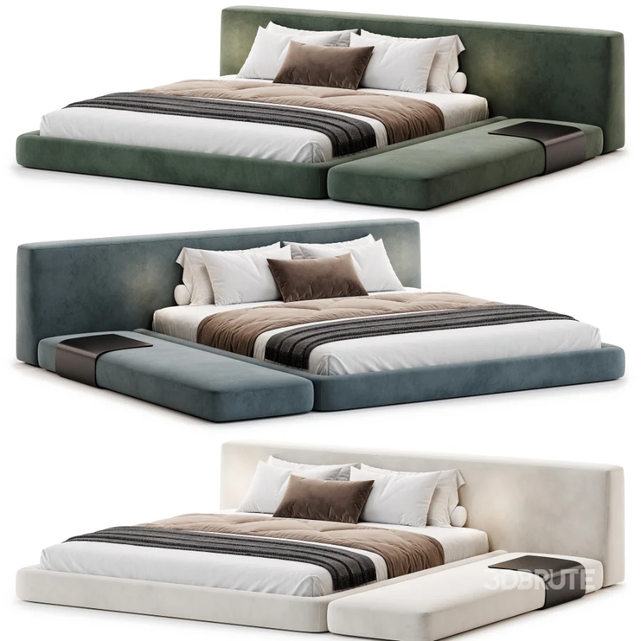 Bed Garda Design With Wide Headboard Image 3