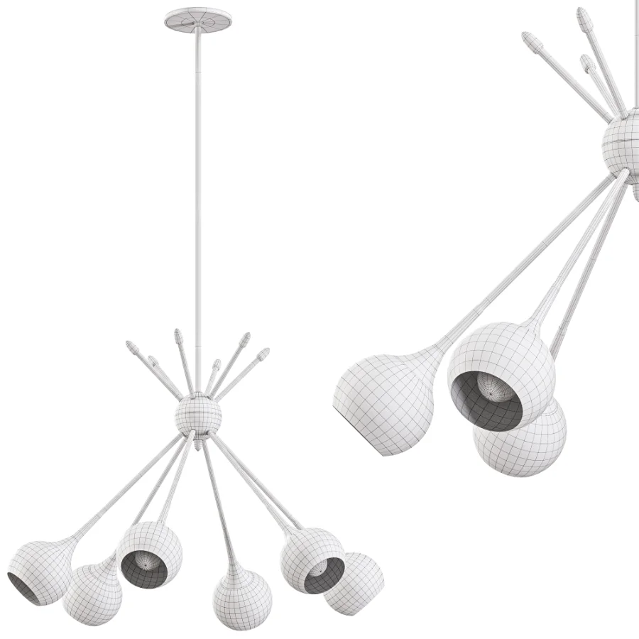 Pontil Chandelier By Lightology Image 7